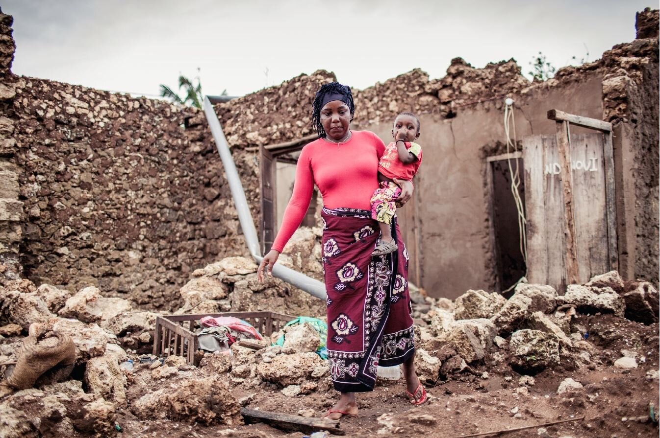 Devastation caused by Cyclone Idai